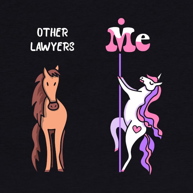 Other lawyers Me Tee Unicorn Lawyer Funny Gift Idea Lawyer Tshirt Funny Lawyer Gift Other lawyers You Unicorn by NickDezArts